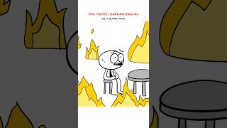 English Makes No Sense 😤 Animation Meme shorts [upl. by Lidda]