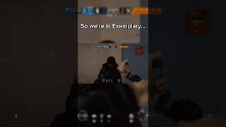 So we’re in exemplary… r6 r6meme siege siege rainbow rainbowsix ace sneaky memes doctor [upl. by Rosenblast422]