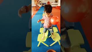 Play school activities Playschool balancing Act playschool toddleractivities toddlers nursery [upl. by Arracat91]