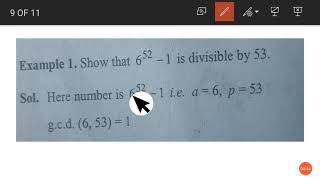 Fermats Little Theorem BCA 2ND SEM [upl. by Cozza371]