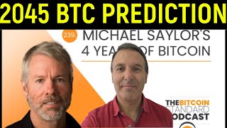 Bitcoin 24 Model Michael Saylor’s Bold 21Year 13m Bitcoin Price Prediction [upl. by Auehsoj]