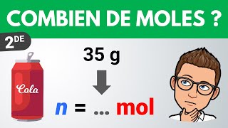 Calculer le nombre de molécules et de moles  Seconde  PhysiqueChimie [upl. by Venezia898]