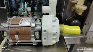 How to repair dishwasher meiko DV 802 dishwasher glasswasher booster motor kitchen equipment [upl. by Center537]