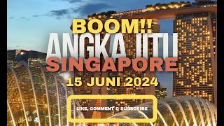 PREDIKSI SGP HARI INI 15 JUNI 2024  BOCORAN TOGEL SINGAPORE HARI INI  RUMUS KEPALA SGP [upl. by Akitnahs]