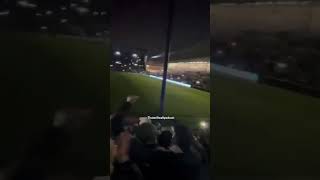 Millwall Fans Singing in the Dark [upl. by Werdnaed]