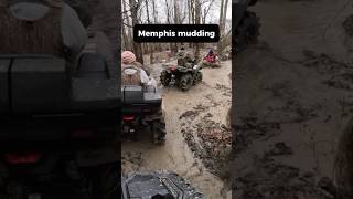 ATV mudding in Memphis polaris memphis [upl. by Youngran]