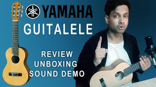 Yamaha Guitalele GL1  Review Unboxing and Sound Demo  BEST TRAVEL GUITAR [upl. by Bonner463]