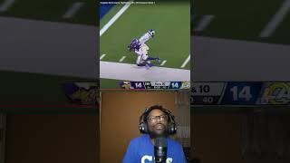 JUSTIN JEFFERSON BEST WR NFL Vikings vs Rams [upl. by Eneg896]