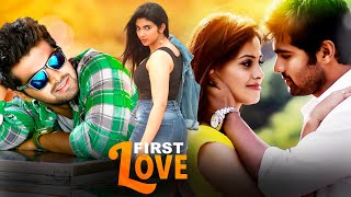 Adith Arun  Telugu Full Love Story Movie In Hindi Dubbed  First Love [upl. by Acinoed]