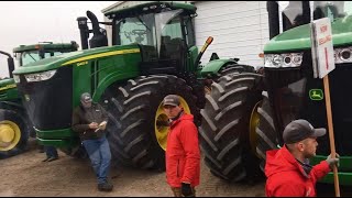 Ron Hunnicutt Farm Retirement Auction Yesterday in Giltner Neb [upl. by Demaria]