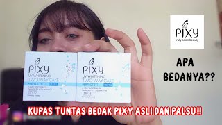 REVIEW Bedak pixy palsu VS pixy asli [upl. by Varney]