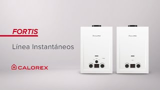 Nuevo Calorex FORTIS Instantáneo e Instantáneo básico [upl. by Nanreik308]