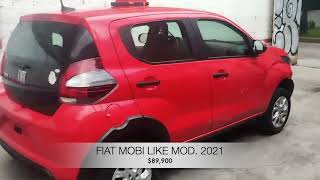 AutoComercia FIAT MOBI 2021 Autos Accidentados [upl. by Adlee267]