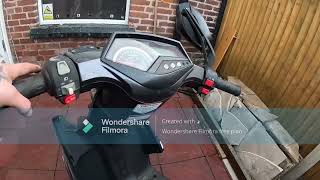 lexmoto diablo 125 moped project part 1 [upl. by Nodyarb]