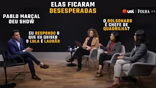 Pablo Marçal Humilha Jornalistas da UOL ao vivo  Melhores Momentos [upl. by Llezom]