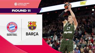 The PERFECT STORM of Obsts THREES  Bayern  Barcelona  BASKETBALL HIGHLIGHTS R11 202425 [upl. by Earleen]