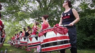 Batala drummers Living to their own beat [upl. by Nell668]