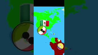 México se vuelve loco Cap 7 countryballs [upl. by Edith]