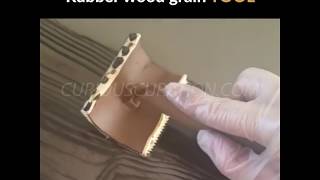 Rubber Wood Grain Tool [upl. by Lahey]