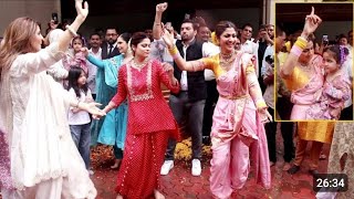 Shilpa Shetty Dance With Husband Ganpati Visarjan at House juhu Shilpashetty family tv99 spamedia [upl. by Tega]