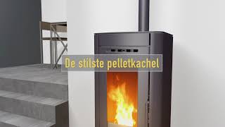 De nieuwe innovaties en werking van de Nordic Fire pelletkachel [upl. by Algy704]