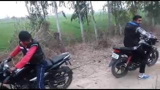 Bike Tochan pulser vs Honda cb twister [upl. by Gasper89]