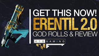 You NEED the Glacioclasm  ERENTIL 20  Best Mods God Rolls amp Testing  Destiny 2 Fusion Rifle [upl. by Grace]