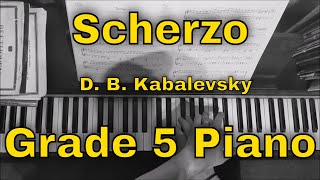 Scherzo  Grade 5 ABRSM Piano 20232024 C2 [upl. by Yahsed450]