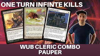 Esper Clerics return One turn kills and infinite life  MTG Pauper [upl. by Mikkanen274]