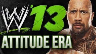 WWE 13 The Game  Attitude Era Lives On Story Mode [upl. by Nonrev155]