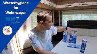 Reinigen von Wassertank und Wasserleitungen im Wohnwagen  Wohnmobil  WM Aquatec [upl. by Fernando672]