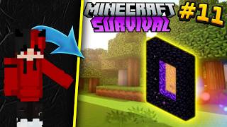 Minecraft Survival z kuzynką  Zrobiliśmy portal do netheru [upl. by Consuela879]