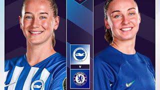 Brighton amp Hove Albion v Chelsea  Full Match HD  Womens Super League  27 Jan 2024 [upl. by Natalie]