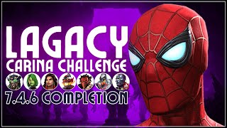 CCP Lagacy  Carinas Challenge  746 Completion with Stark Spiderman  The Tale of Two Kangs [upl. by Valerle]