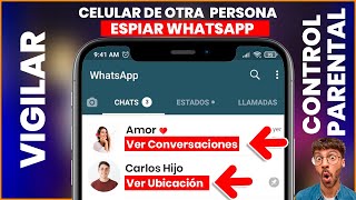 ✅ CÓMO MONITORIZAR EL WHATSAPP Y EL TELÉFONO DE TU HIJO  Control PARENTAL 2021 [upl. by Mohn]