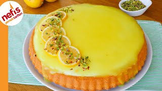 Limonlu Tart Pasta Tarifi  Nasıl Yapılır [upl. by Anahsit581]