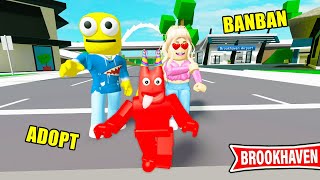 ODETTE ET ODA ADOPTE BANBAN POUR LE SAUVER  BROOKHAVEN ROBLOX 1 [upl. by Sherburn350]