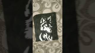 Wolf drawing art shorts wolf [upl. by Alleram]