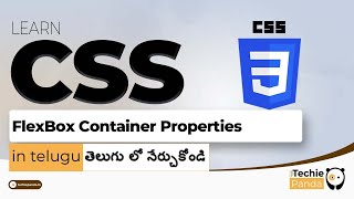 Understanding CSS Flex Container Properties in Telugu Guide to the Flex Properties Coding School [upl. by Filbert]