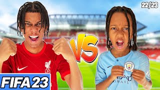 HAALAND vs MO SALAH  FIFA 23  My First Game Play  KAILEM [upl. by Azeria]