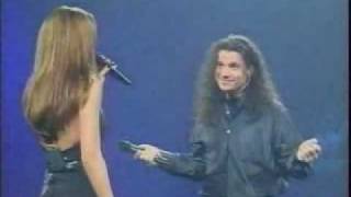 Celine Dion amp Bruno Pelletier Le blues du businessman Live [upl. by Esirehc239]