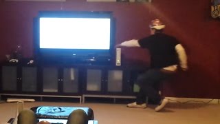 Bashing Dads Xbox  DAD FREAKS OUT [upl. by Alemac]