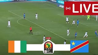 🔴COTE DIVOIRE VS RDCONGO CAN 2024 [upl. by Ahsoik]