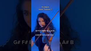 Kickback Violin Tutorial by a Susan Holloway [upl. by Cargian]