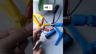 Add Capacitor get HighVoltage ⚡️⚡️⚡️🤯 how to get high voltage [upl. by Cissy]