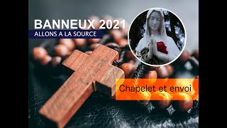 Banneux 2021  Chapelet et envoi [upl. by Ronoc]