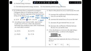 Regents Physics Forces Review [upl. by Nanis682]