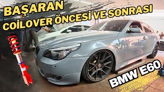 BAŞARAN COİLOVER  ÖNCESİ VE SONRASI  BMW E60 [upl. by Idet235]