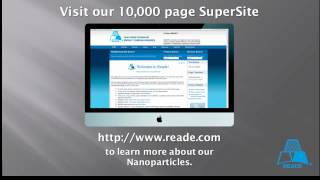 Nanoparticles  Nanomaterials  Nanoparticle dispersions  Metal nanoparticles from READE [upl. by Merola]