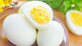 HARD BOILED EGGS  How to Make Perfect Hard Boiled Eggs in a Pressure Cooker [upl. by Mayrim]